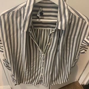 Madewell stripe central shirt